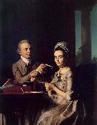 John Singleton Copley Mr. and Mrs. Thomas Mifflin France oil painting artist
